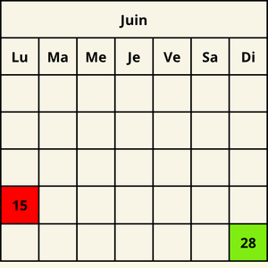 2026 Calendrier Juin 2026 Calendrier Juin Horaires et tarifs